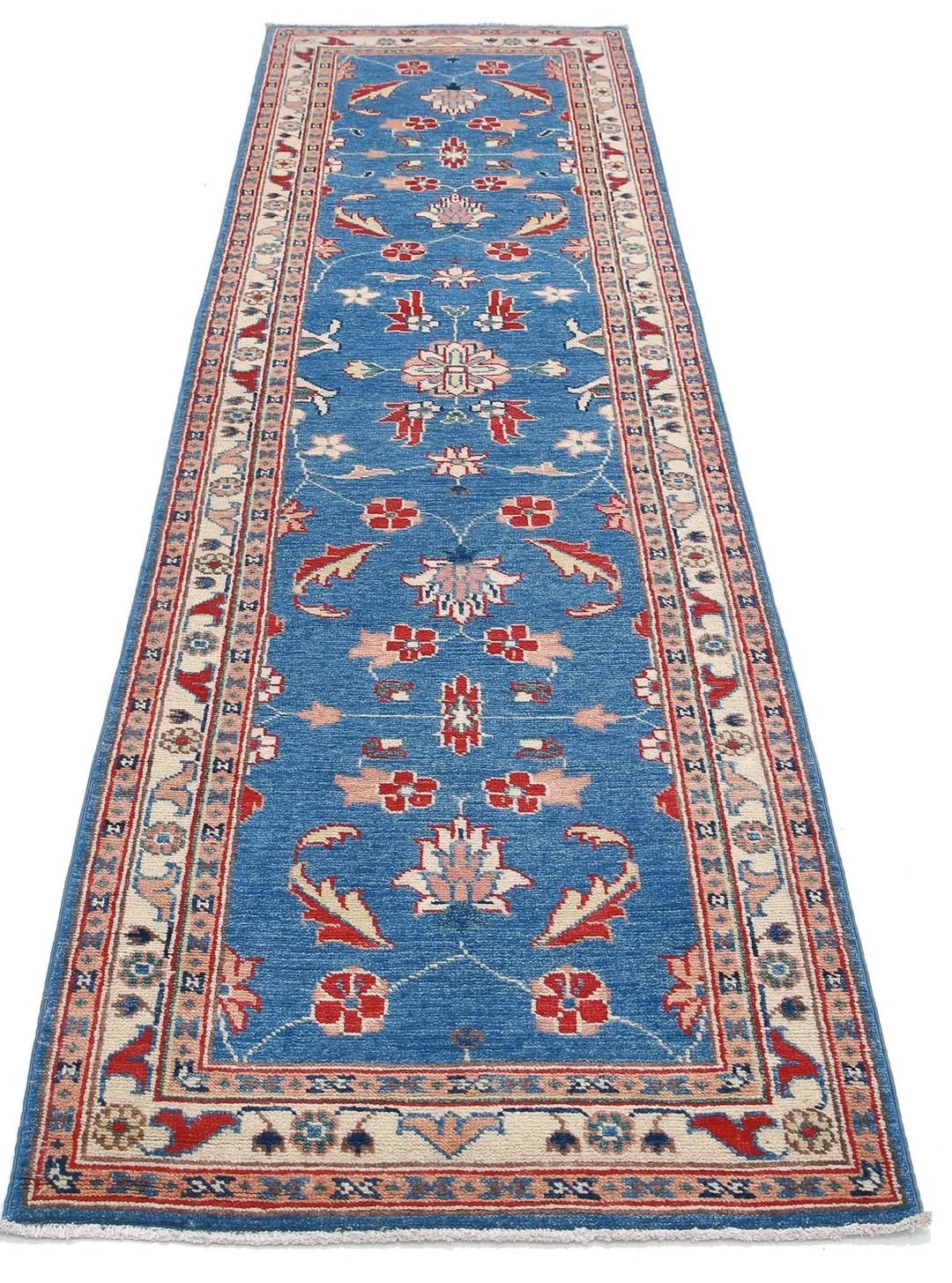 Afghan Ziegler Rug 2' 7" x 9' 6" Hand-Knotted | No. AT23734