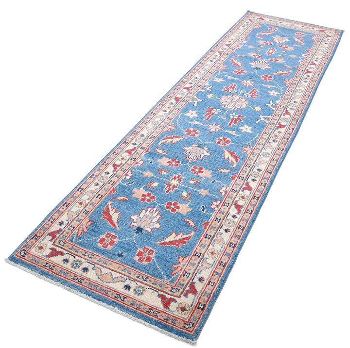 Afghan Ziegler Rug 2' 7" x 9' 6" Hand-Knotted | No. AT23734