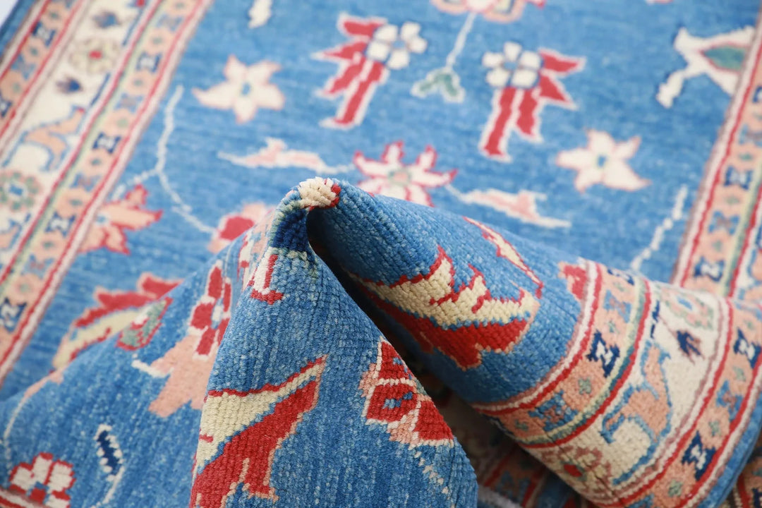 Afghan Ziegler Rug 2' 7" x 9' 6" Hand-Knotted | No. AT23734