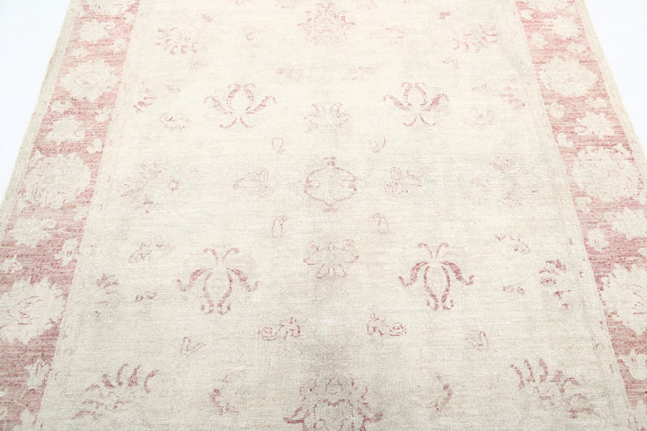 Afghan Serenity Rug 5' 3" x 7' 3" Hand-Knotted | No. AT23771