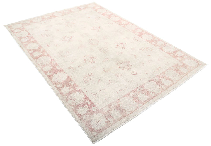 Afghan Serenity Rug 5' 3" x 7' 3" Hand-Knotted | No. AT23771