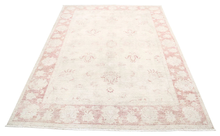 Afghan Serenity Rug 5' 3" x 7' 3" Hand-Knotted | No. AT23771