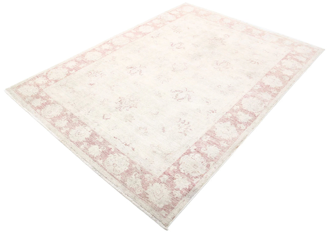 Afghan Serenity Rug 5' 3" x 7' 3" Hand-Knotted | No. AT23771