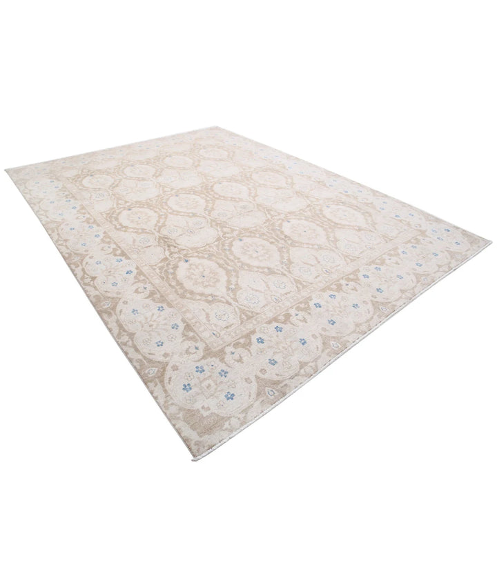 Afghan Serenity Rug 8' 10" x 11' 7" Hand-Knotted | No. AT23832