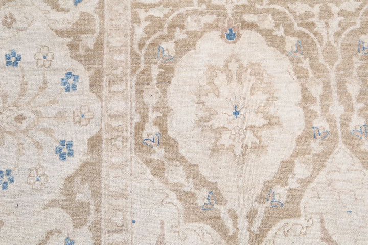 Afghan Serenity Rug 8' 10" x 11' 7" Hand-Knotted | No. AT23832