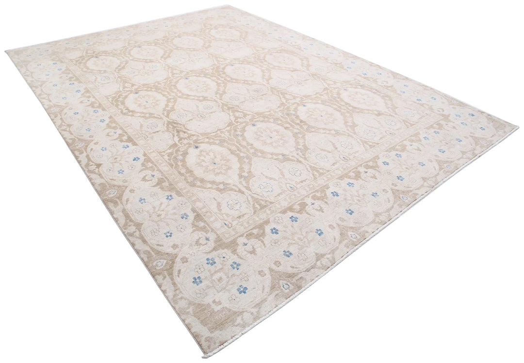 Afghan Serenity Rug 8' 10" x 11' 7" Hand-Knotted | No. AT23832