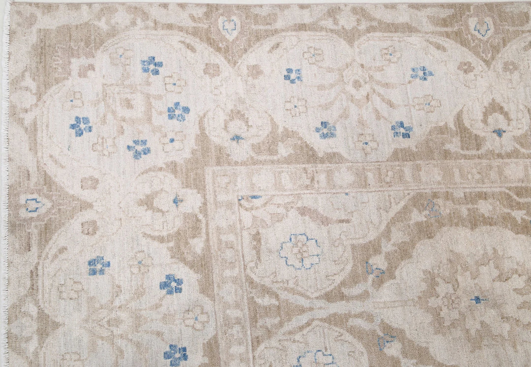 Afghan Serenity Rug 8' 10" x 11' 7" Hand-Knotted | No. AT23832
