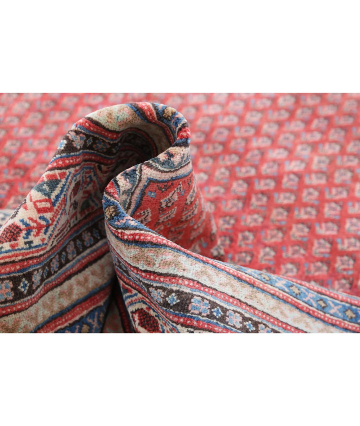 Persian Mir Saraband Rug 7' 8" x 11' 2" Hand-Knotted | No. AT24018