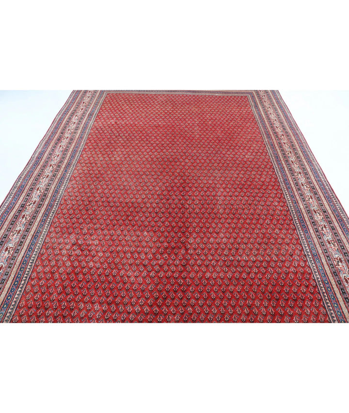 Persian Mir Saraband Rug 7' 8" x 11' 2" Hand-Knotted | No. AT24018