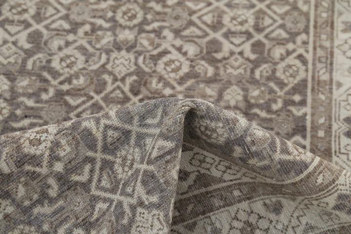 Persian Hamadan Runner Rug 3' 3" x 9' 3" Hand-Knotted | No. AT24099