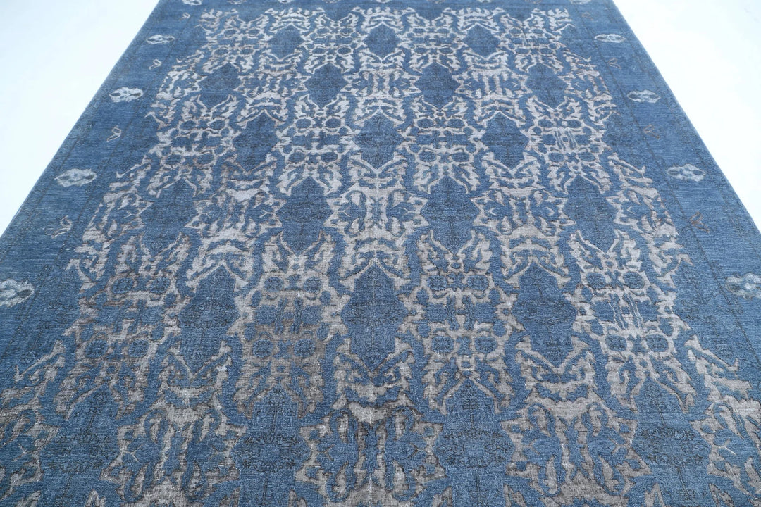Afghan Onyx Rug 8' 10" x 11' 4" Hand-Knotted | No. AT24123