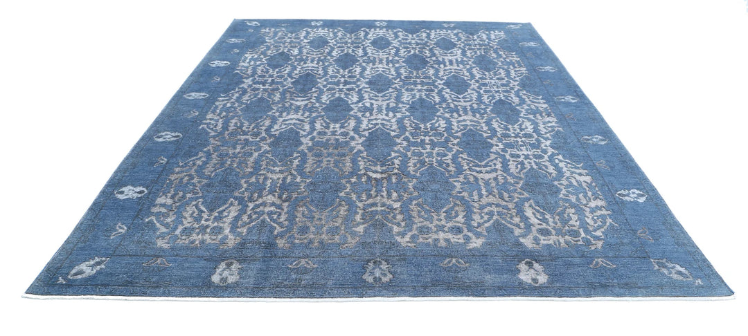 Afghan Onyx Rug 8' 10" x 11' 4" Hand-Knotted | No. AT24123