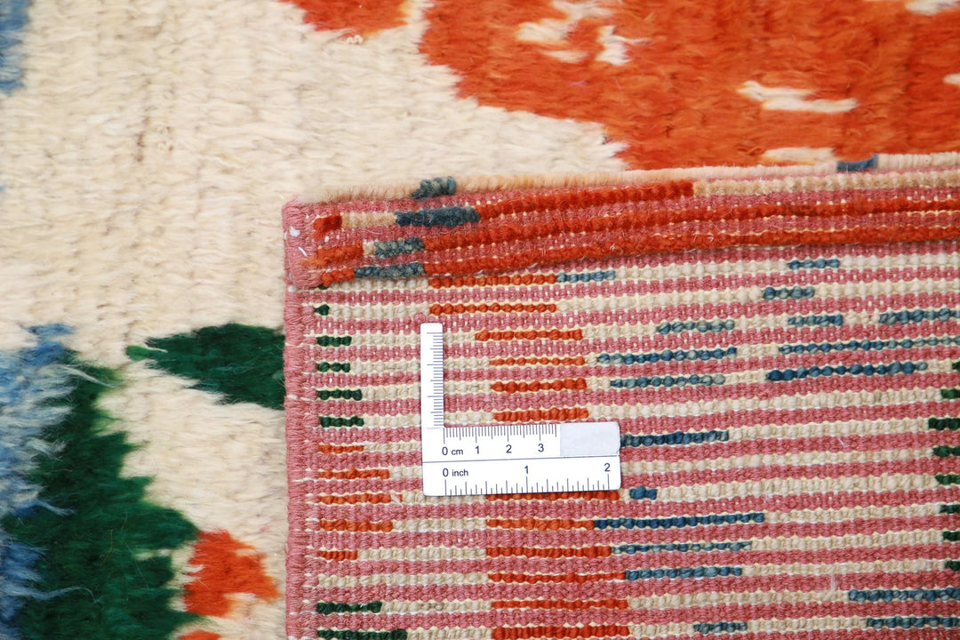 Afghan Tribal Rug 5' 1" x 7' 7" Hand-Knotted | No. AT24422