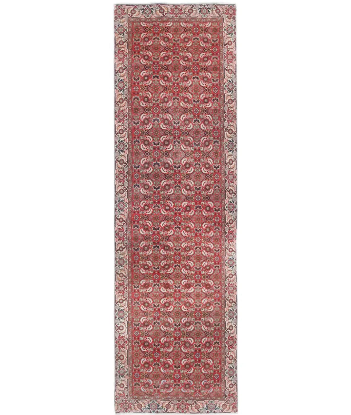Persian Bijar Runner Rug 2' 6" x 9' 2" Hand-Knotted | No. AT24512