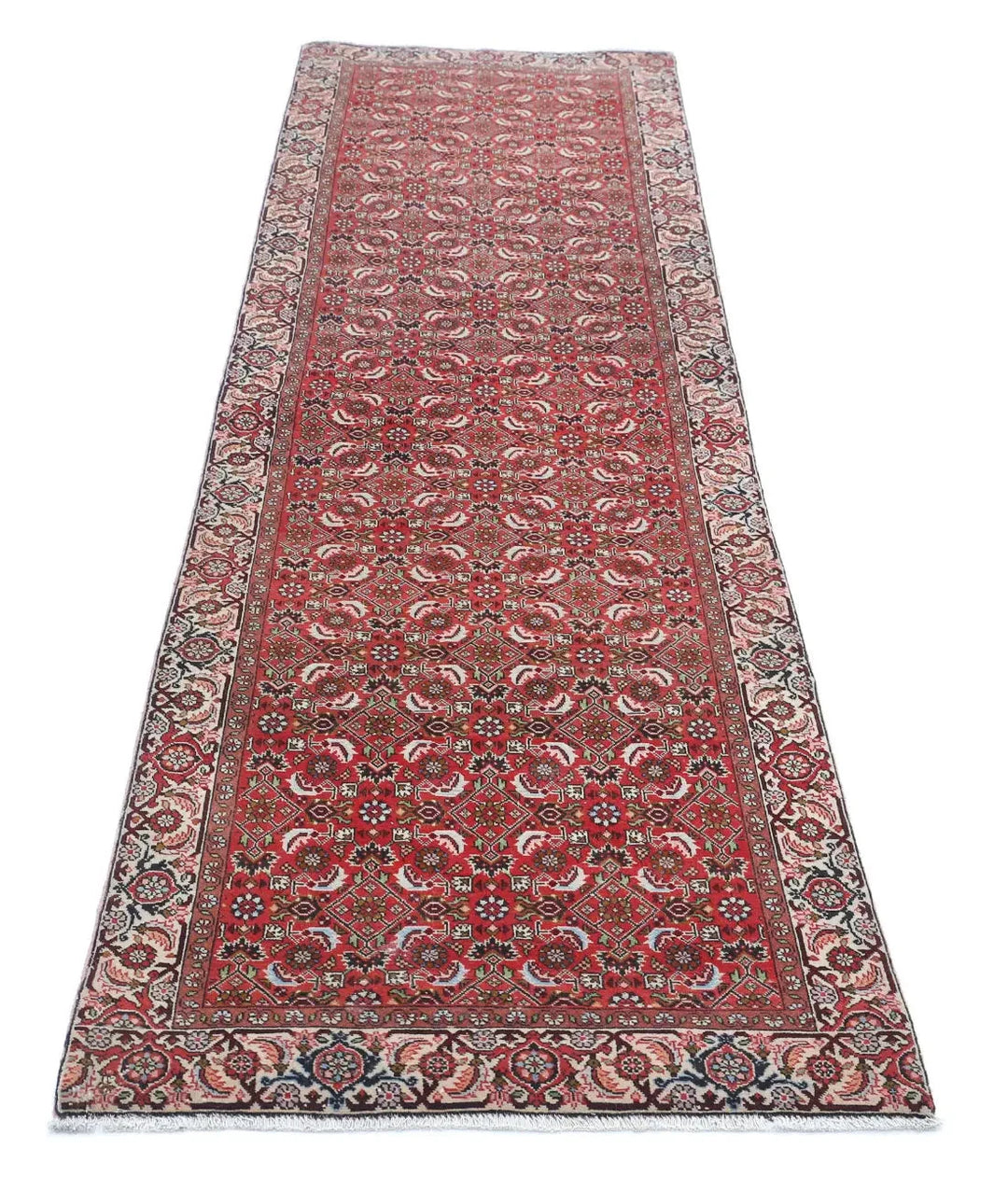 Persian Bijar Runner Rug 2' 6" x 9' 2" Hand-Knotted | No. AT24512