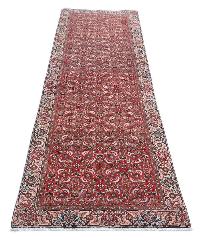 Persian Bijar Runner Rug 2' 6" x 9' 2" Hand-Knotted | No. AT24512