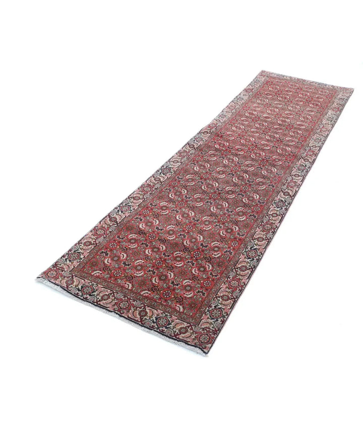 Persian Bijar Runner Rug 2' 6" x 9' 2" Hand-Knotted | No. AT24512