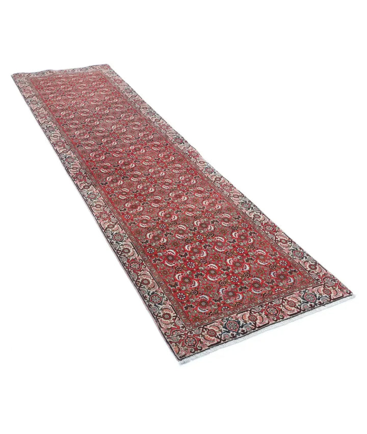 Persian Bijar Runner Rug 2' 6" x 9' 2" Hand-Knotted | No. AT24512