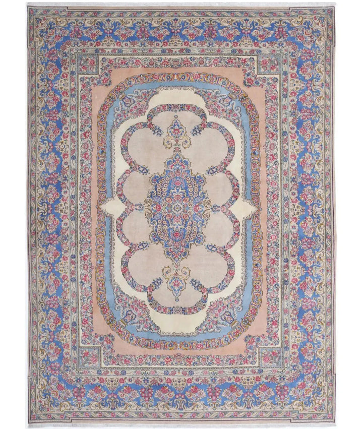 Persian Kerman Rug 8' 0" x 10' 10" Hand-Knotted | No. AT24545