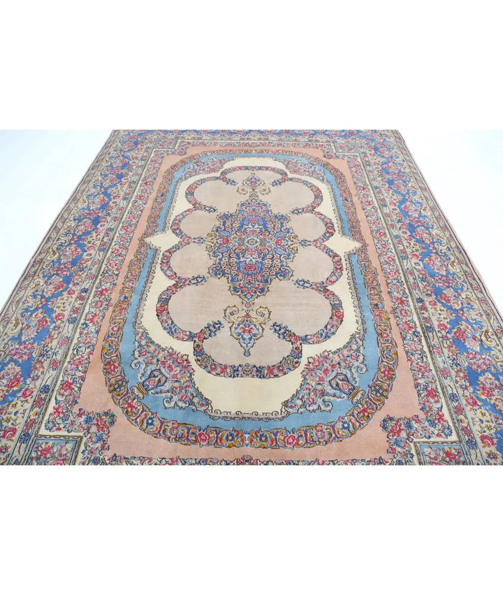 Persian Kerman Rug 8' 0" x 10' 10" Hand-Knotted | No. AT24545