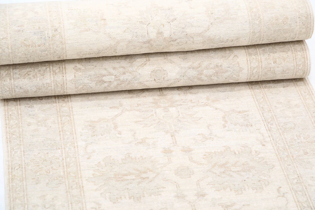 Afghan Serenity Rug 2' 7" x 8' 0" Hand-Knotted | No. AT24605