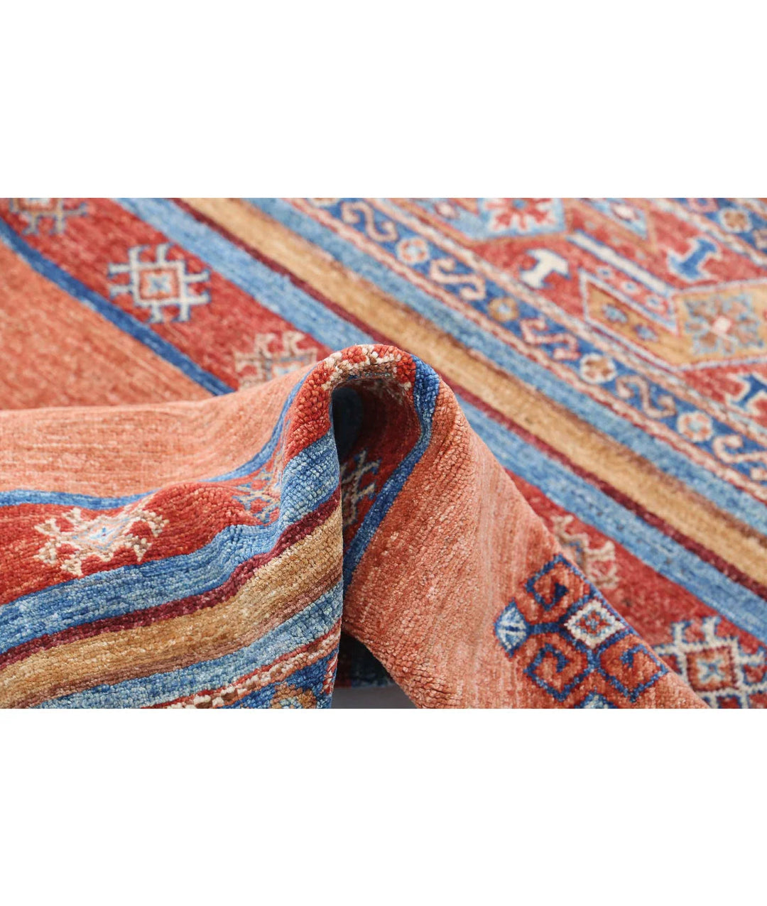 Afghan Khurjeen Rug 2' 7" x 3' 11" Hand-Knotted | No. AT246880