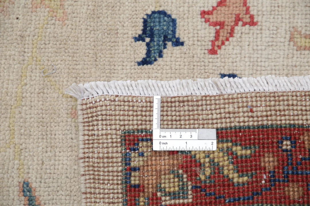Afghan Ziegler Rug 8' 0" x 10' 0" Hand-Knotted | No. AT24717