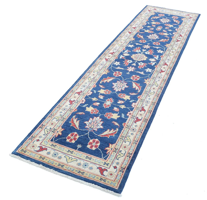 Afghan Ziegler Farhan Gul Rug 2' 5" x 9' 5" Hand-Knotted | No. AT24906