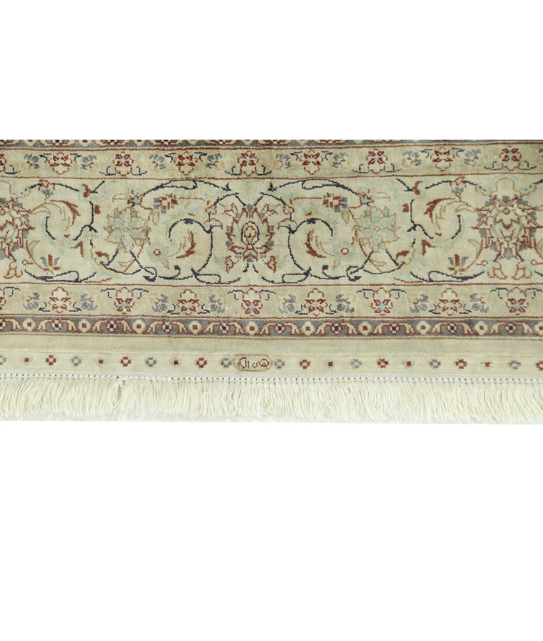 Beige Chinese Hereke Rug 3' 0" x 5' 0" Hand-Knotted | No. AT25055