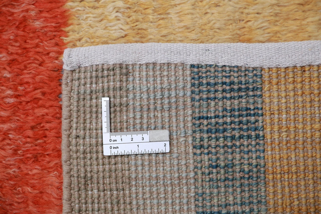 Afghan Tribal Rug 9' 1" x 12' 2" Hand-Knotted | No. AT25524