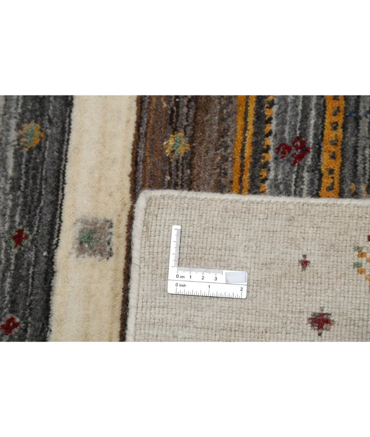 Ivory Indian Lori Rug 3' 0" x 5' 2" Hand-Knotted | No. AT255773