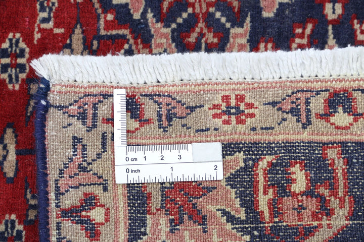 Afghan Tribal Shirvan Rug 3' 11" x 5' 10" Hand-Knotted | No. AT25675