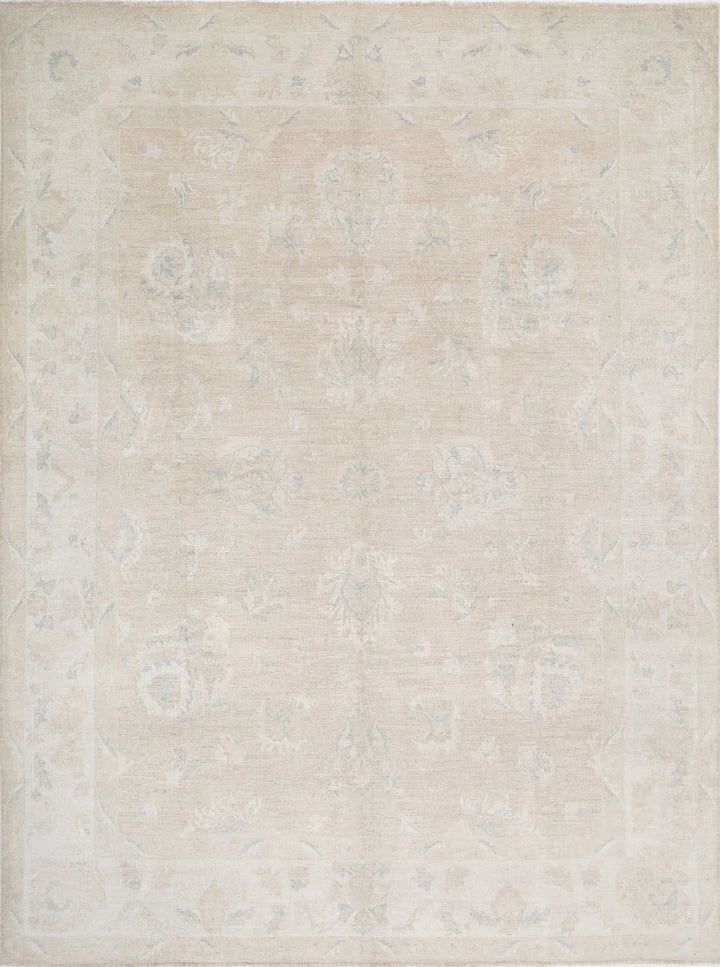 Afghan Serenity Rug 9' 3" x 12' 4" Hand-Knotted | No. AT25827