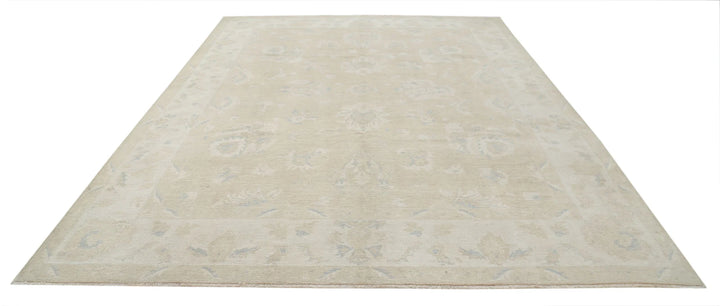Afghan Serenity Rug 9' 3" x 12' 4" Hand-Knotted | No. AT25827