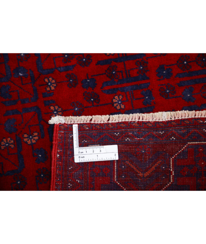 Afghan Beljik Rug 3' 3" x 4' 9" Hand-Knotted | No. AT25833