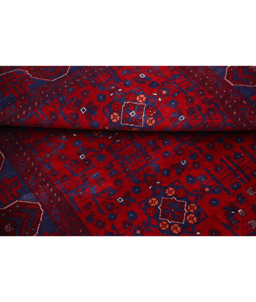 Afghan Beljik Rug 3' 3" x 4' 9" Hand-Knotted | No. AT25833