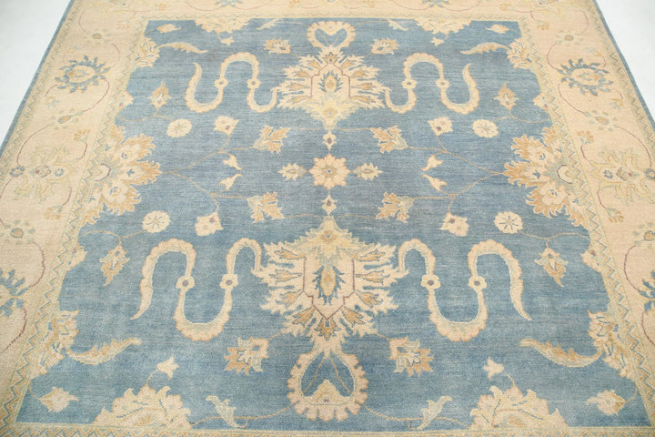 Afghan Ziegler Rug 7' 9" x 7' 9" Hand-Knotted | No. AT25844