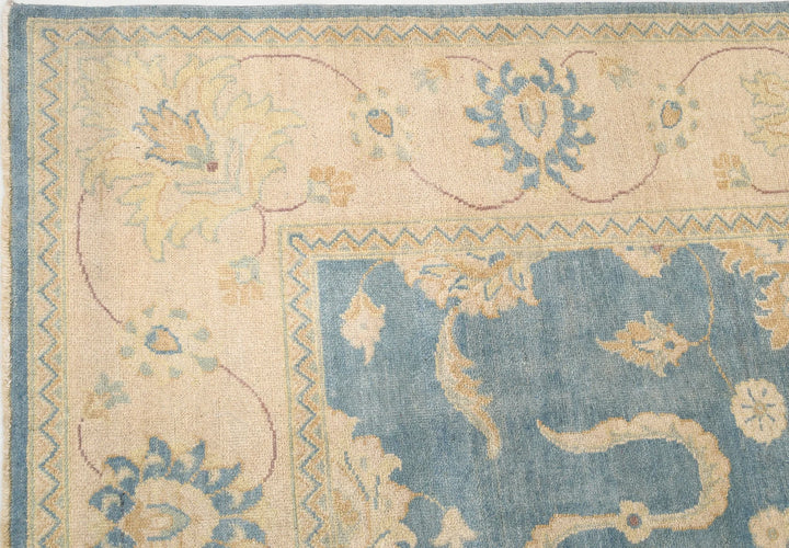 Afghan Ziegler Rug 7' 9" x 7' 9" Hand-Knotted | No. AT25844