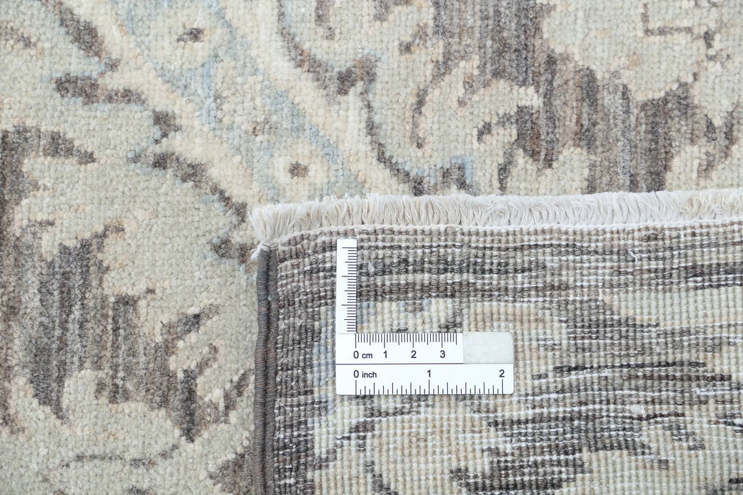 Afghan Art & Craft Rug 8' 0" x 8' 11" Hand-Knotted | No. AT25852