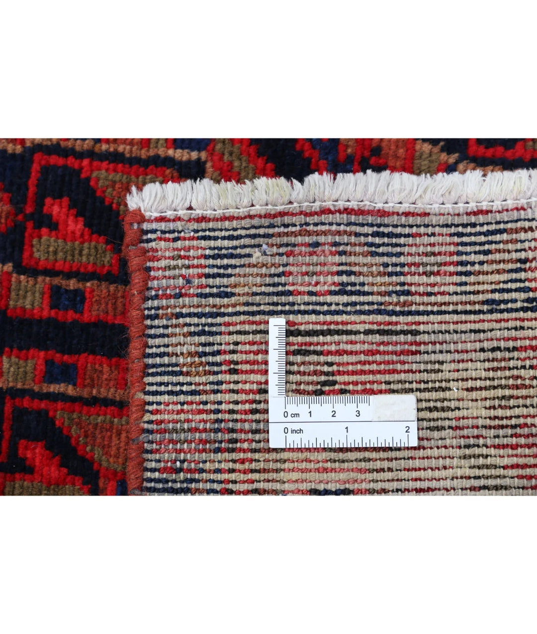 Persian Hamadan Runner Rug 3' 7" x 17' 4" Hand-Knotted | No. AT25859