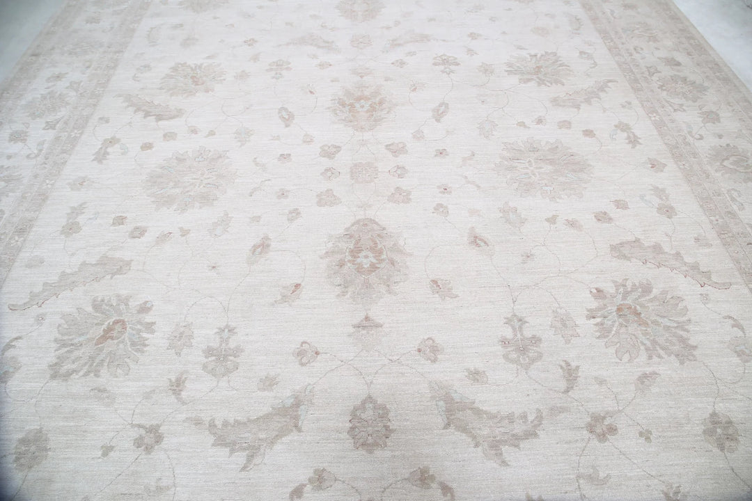 Afghan Serenity Rug 11' 4" x 14' 0" Hand-Knotted | No. AT25912