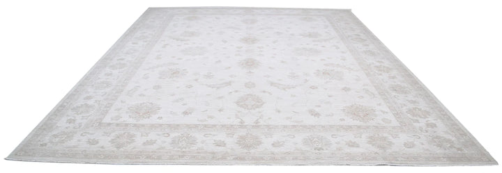 Afghan Serenity Rug 11' 4" x 14' 0" Hand-Knotted | No. AT25912