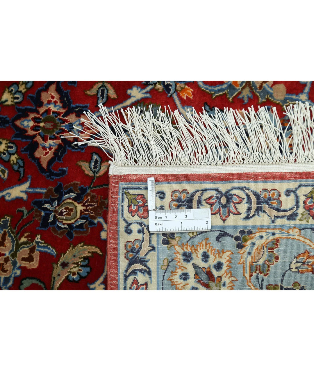 Persian Isfahan Rug 3' 6" x 5' 5" Hand-Knotted | No. AT26001