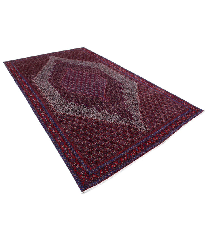 Persian Bijar Rug 6' 8" x 10' 11" Hand-Knotted | No. AT26074