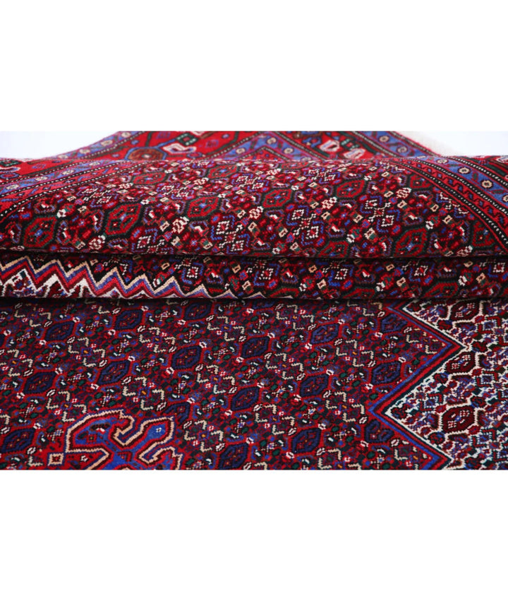 Persian Bijar Rug 6' 8" x 10' 11" Hand-Knotted | No. AT26074