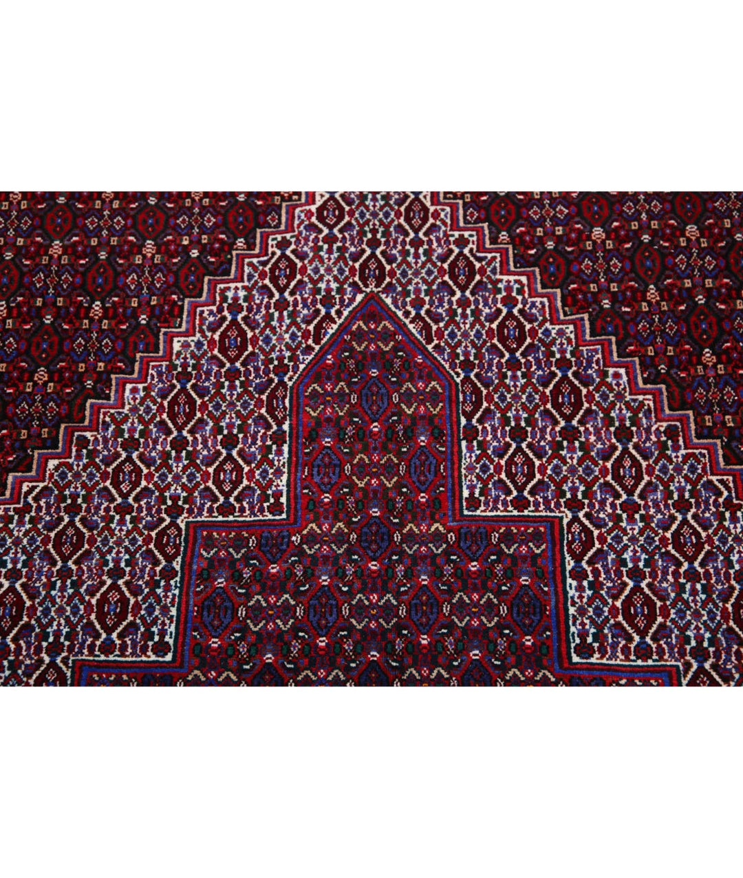 Persian Bijar Rug 6' 8" x 10' 11" Hand-Knotted | No. AT26074