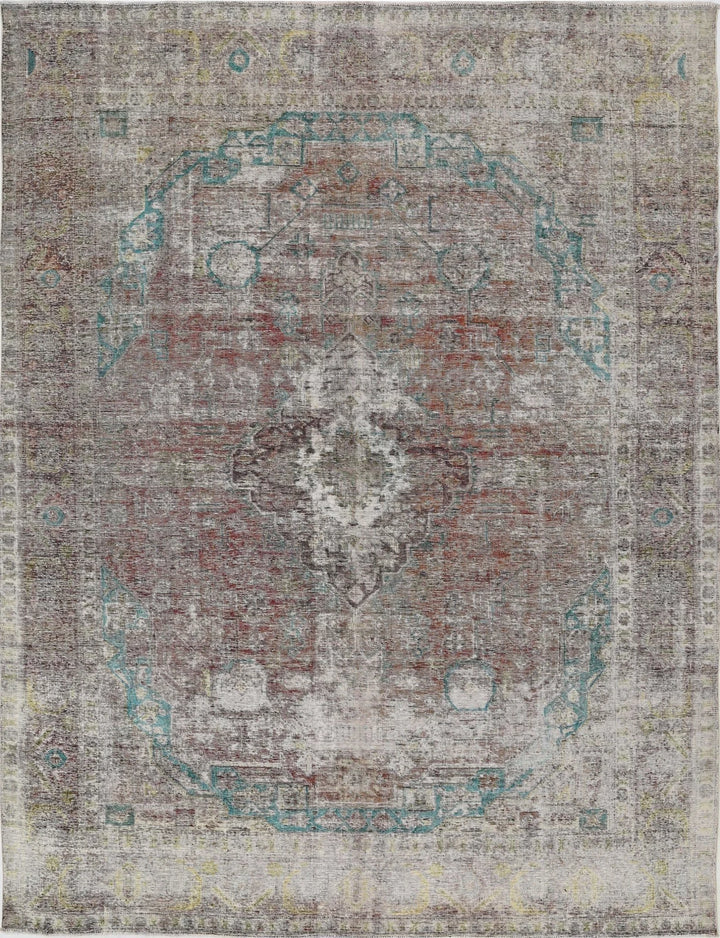 Persian Kerman Rug 9' 7" x 12' 5" Hand-Knotted | No. AT26164