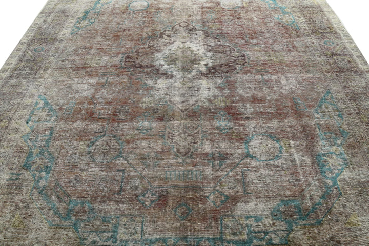 Persian Kerman Rug 9' 7" x 12' 5" Hand-Knotted | No. AT26164