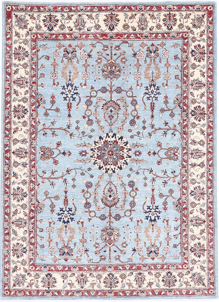 Afghan Ziegler Farhan Rug 4' 10" x 6' 6" Hand-Knotted | No. AT26192
