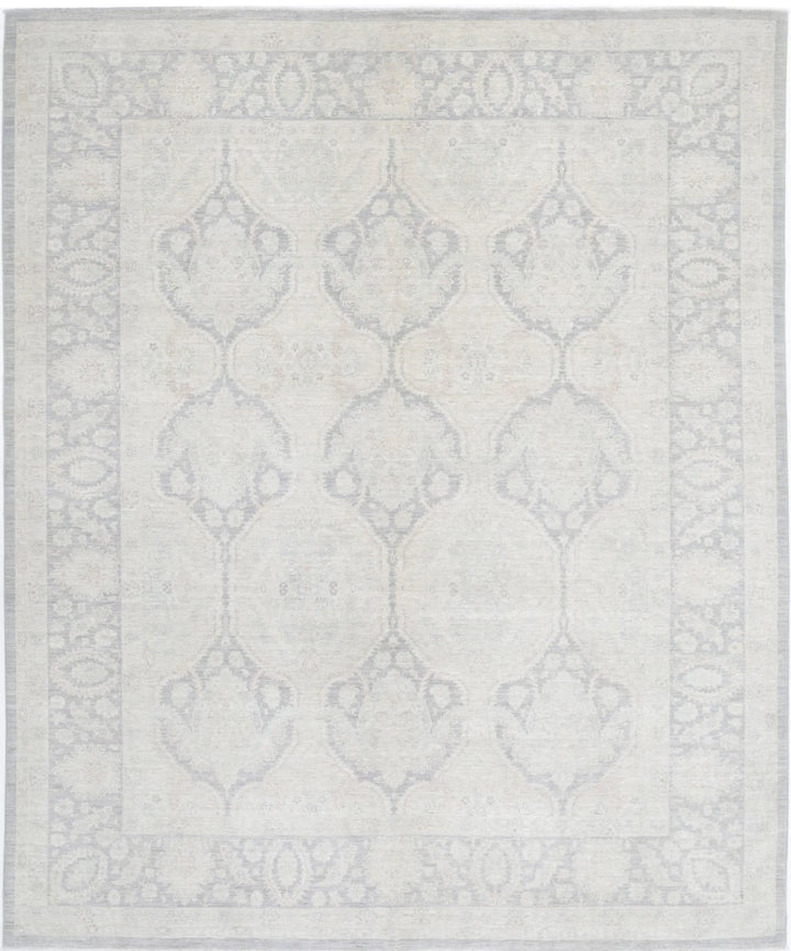 Afghan Serenity Rug 8' 3" x 9' 9" Hand-Knotted | No. AT26196